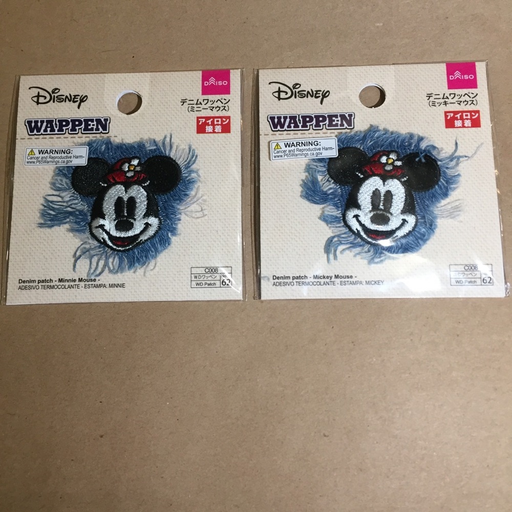Disney x Daiso Minnie Mouse applique